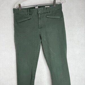 GAP Jungle Green Skinny Ankle Jeans